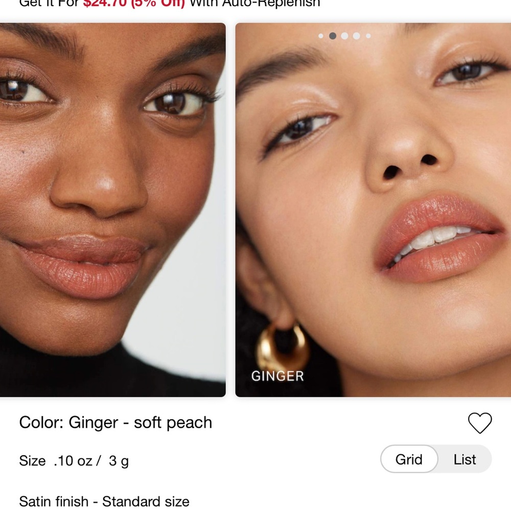 Merit Lipstick Ginger